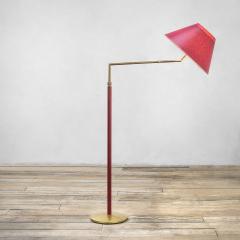  Arteluce Angelo Lelii mod Tris Floor Lamp Arredoluce Adjustable Diffuser 50s - 2875001