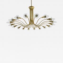  Arteluce Italian Mid Century 18 Lights Chandelier attributed to Angelo Lelii for Arteluce - 3406683