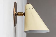  Arteluce Pair of 1950s Italian Cone Sconces in the Manner of Arteluce - 755375