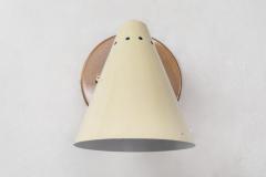  Arteluce Pair of 1950s Italian Cone Sconces in the Manner of Arteluce - 755378