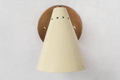  Arteluce Pair of 1950s Italian Cone Sconces in the Manner of Arteluce - 755379