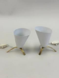  Arteluce Pair of Italian MId Century Modern Table Lamps Attr Gino Sarfatti Arteluce - 3247956
