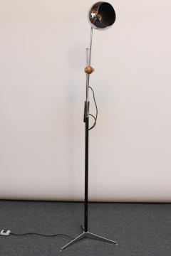  Arteluce Single Arm Counterbalance Chrome Globe Floor Lamp by Arteluce - 2161242