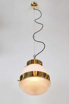  Artemide 1960s Sergio Mazza Brass Delta Pendant for Artemide - 2184021