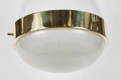  Artemide 1960s Sergio Mazza Brass Delta Pendant for Artemide - 2184025