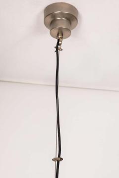  Artemide 1960s Sergio Mazza Tau Nickeled Brass Pendant for Artemide - 1637077