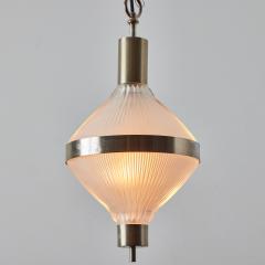  Artemide Large Studio B B P R Polinnia Glass and Metal Pendant c 1964 for Artemide - 3425921