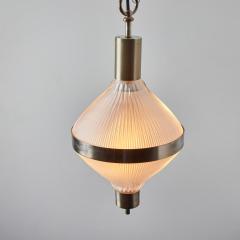  Artemide Large Studio B B P R Polinnia Glass and Metal Pendant c 1964 for Artemide - 3425925