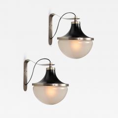  Artemide Pair of 1960s Sergio Mazza Pi Wall Lights for Artemide - 864816