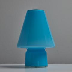  Artemide Pair of 1980s Memphis Style Glass BiBi Table Lamps for Artemide - 3589900