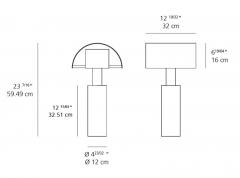  Artemide Shogun Table Lamp by Mario Botta for Artemide - 2536110