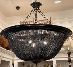  Arteriors Home Huge Modern Arteriors Black Chain Basket Pendant Chandelier - 2281785