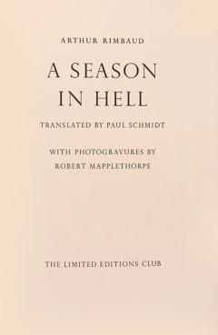  Arthur RIMBAUD A Season in Hell by Arthur RIMBAUD - 3397248