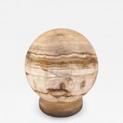  Artisan Highly Polished Ambient Onyx Sphere Table Lamp - 3177688