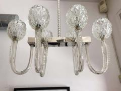  Artisti Barovier Barovier 1940s Moderne Murano Glass Chandelier - 1259233