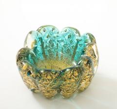  Artisti Barovier Barovier Emerald Green Gold Fleck Vide Poche - 4418617
