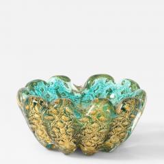  Artisti Barovier Barovier Emerald Green Gold Fleck Vide Poche - 4419584