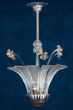  Artisti Barovier Charming Mid Century Chandelier or Lantern by Barovier 1950 - 2318776