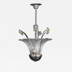  Artisti Barovier Charming Mid Century Chandelier or Lantern by Barovier 1950 - 2319587