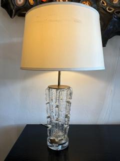  Artisti Barovier Vintage 1940s Barovier Bubbled Murano Glass Table Lamp - 4637087