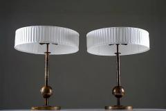  Arvid B hlmarks Lampfabrik Pair of Table Lamps by B hlmarks Sweden 1930s - 4621356