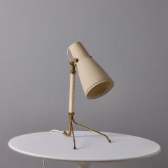  Asea 1950s Hans Bergstr m Model E1271 Perforated Metal Brass Table Lamp for ASEA - 4159176