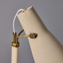  Asea 1950s Hans Bergstr m Model E1271 Perforated Metal Brass Table Lamp for ASEA - 4159183