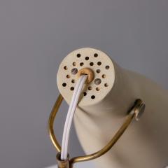  Asea 1950s Hans Bergstr m Model E1271 Perforated Metal Brass Table Lamp for ASEA - 4159184