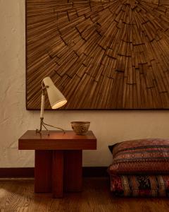  Asea 1950s Hans Bergstr m Model E1271 Perforated Metal Brass Table Lamp for ASEA - 4159185