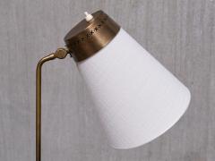  Asea ASEA Belysning Teak and Brass Floor Lamp with Adjustable Shade Sweden 1950s - 4756206
