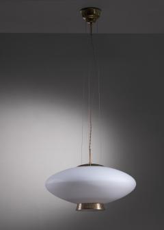  Asea ASEA opaline glass and brass pendant - 3502079
