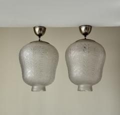  Asea ASEA pair of ceiling lights model no 2920 circa 1945 - 4281338