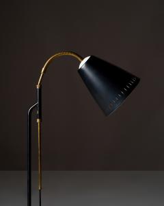  Asea Brass and Enameled Metal Adjustable Skruven Floor Lamp by Asea Sweden c 1950 - 4695131