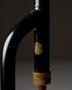  Asea Brass and Enameled Metal Adjustable Skruven Floor Lamp by Asea Sweden c 1950 - 4695136