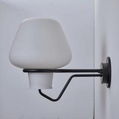  Asea Large 1950s Gunnar Asplund JH 813 Metal and Glass Sconce for ASEA - 2499998