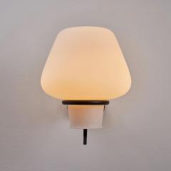  Asea Large 1950s Gunnar Asplund JH 813 Metal and Glass Sconce for ASEA - 2500001