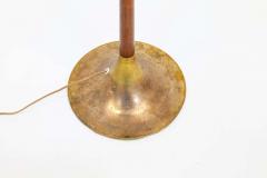  Asea Midcentury Brass Trumpet Shaped Floor Lamp Sweden 1960s - 2312425