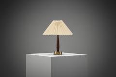  Asea Model E1292 Brass and Wood Table Lamp by ASEA Sweden 20th Century - 4148870
