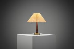  Asea Model E1292 Brass and Wood Table Lamp by ASEA Sweden 20th Century - 4148871