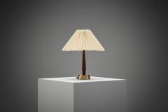  Asea Model E1292 Brass and Wood Table Lamp by ASEA Sweden 20th Century - 4148872