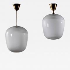  Asea Pair of ASEA glass pendants - 4588300