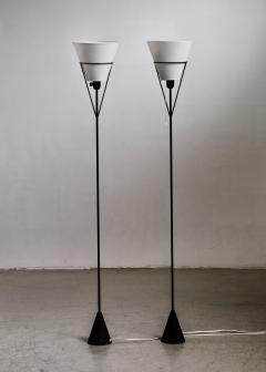  Asea Pair of Carl Aub ck floor lamps for ASEA - 4691478