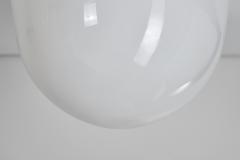  Asea Pair of Milk Glass Flush Mounts by ASEA Sweden Mid 20th Century - 4098411