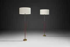  Asea Pair of Model 741148 Floor Lamps by ASEA Sweden 1950s - 4543448