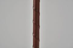  Asea Pair of Model E1247 Brass and Leather Table Lamps for ASEA Sweden Mid 20th C - 4594473