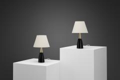  Asea Pair of Model E1291 Table Lamps from ASEA Sweden ca 1950s - 4431108