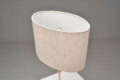  Asea Pair of Scandinavian Brass Table Lamps by ASEA Sweden 1970s - 4617037