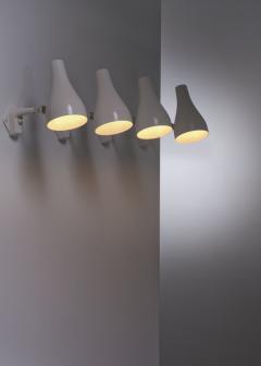  Asea Set of 4 adjustable ASEA wall lamps Sweden - 2826738