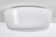  Asea Set of Three Opal Glass Ceiling Lamps by ASEA Sweden Mid 20th Century - 4807050