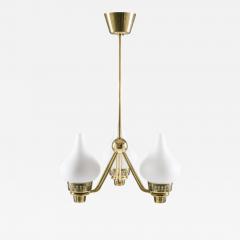  Asea Swedish Chandelier in Brass and Opaline Glass ASEA - 850146